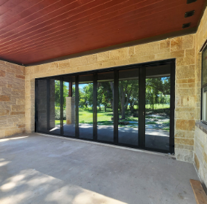 Luxury home entrance